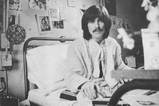george Harrison in Hospital
