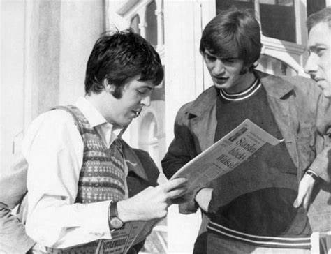 Paul McCartney and Leslie Cavendish