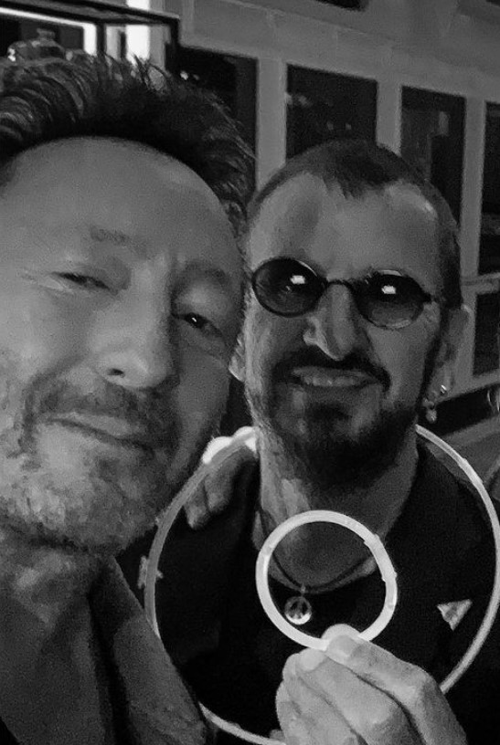 Julian Lennon and Ringo