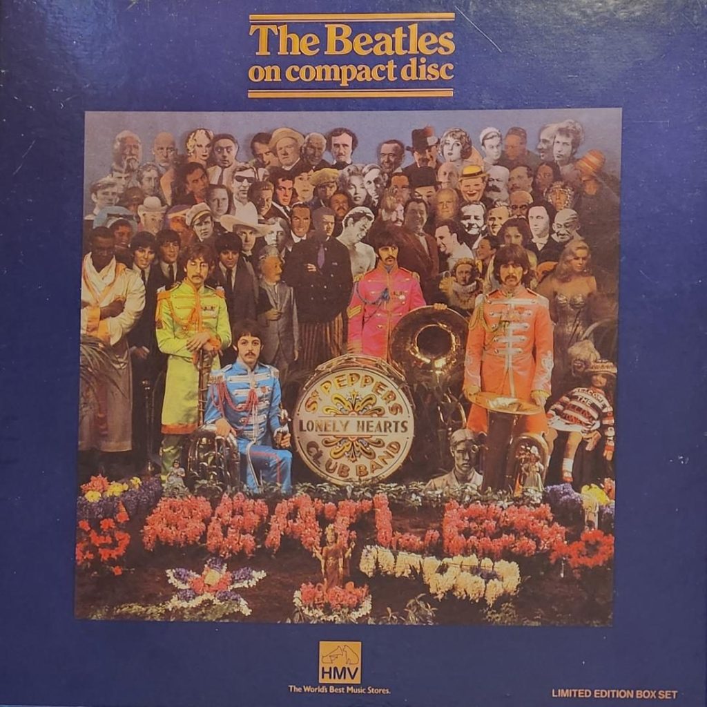 洋楽 The Beatles Sgt. Pepper's HMVCD Box Set THE SGT PEPPER HMV BOXSET SIGNED BY PRODUCER GEORGE MARTIN